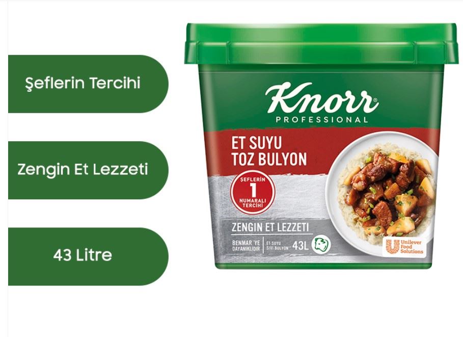 Knorr Et Suyu Toz Bulyon 750 G