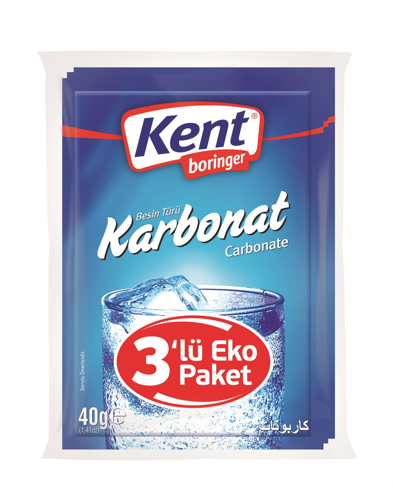 Kent Borınger Karbonat 3*40G