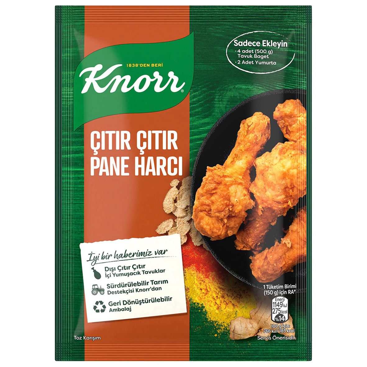 Knorr Çıtır Pane Harcı 90 G