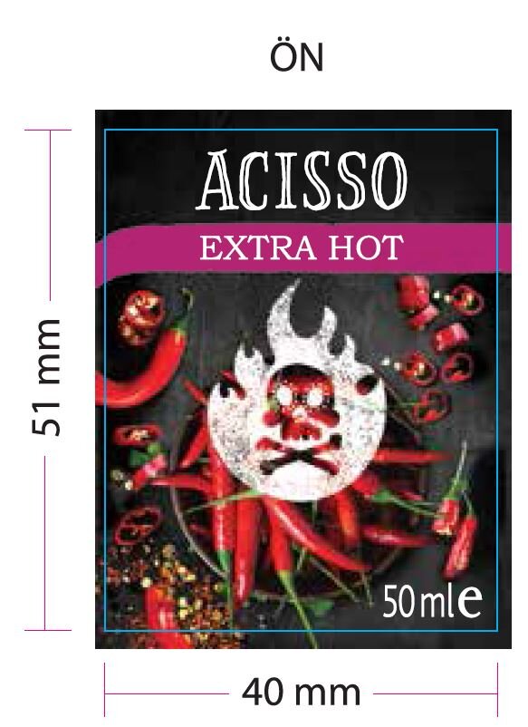 Knorr Acısso Extra Hot Acı Biber Sosu 50 Ml