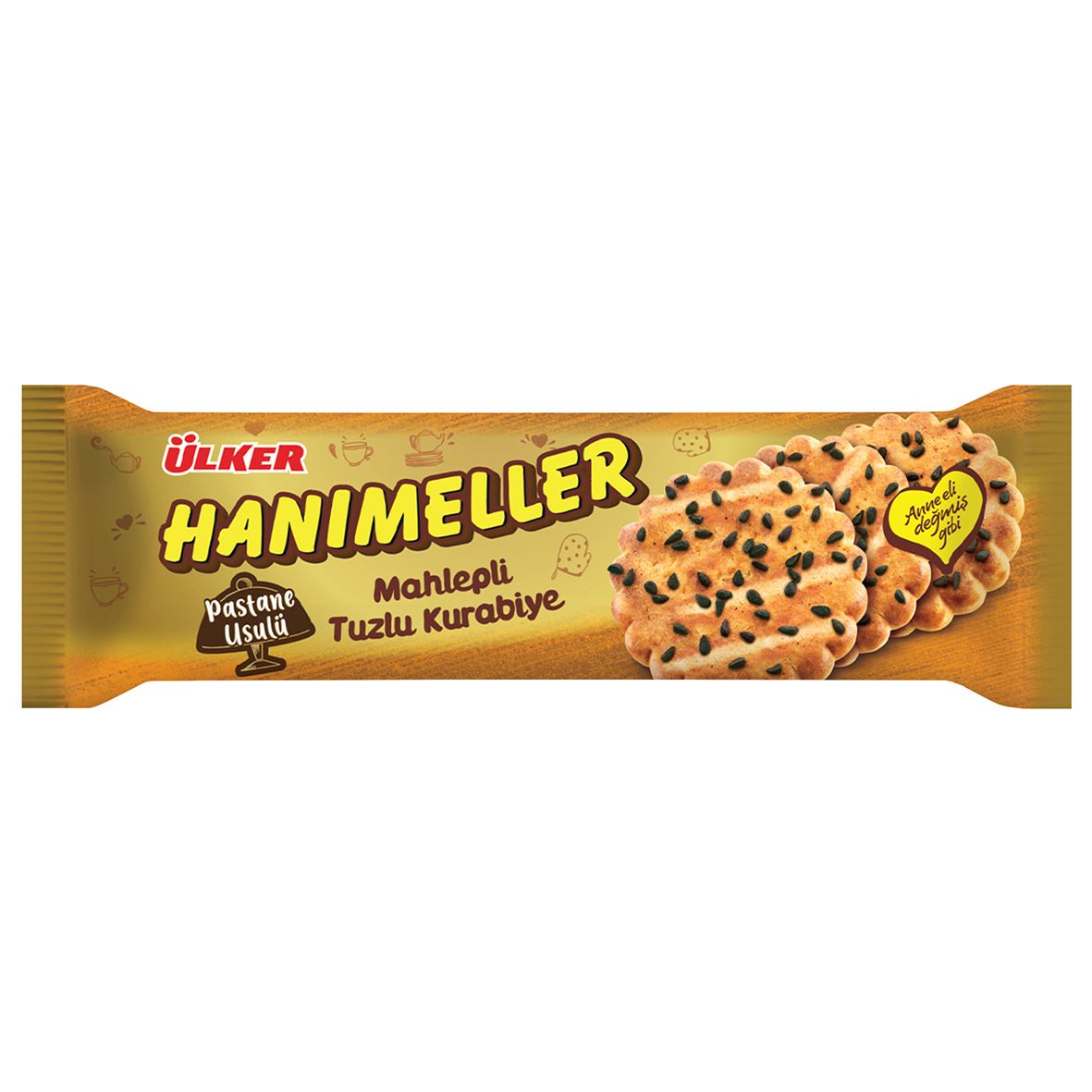 Ülker Hanımeller Mahlepli Tuzlu Kurabiye 81G