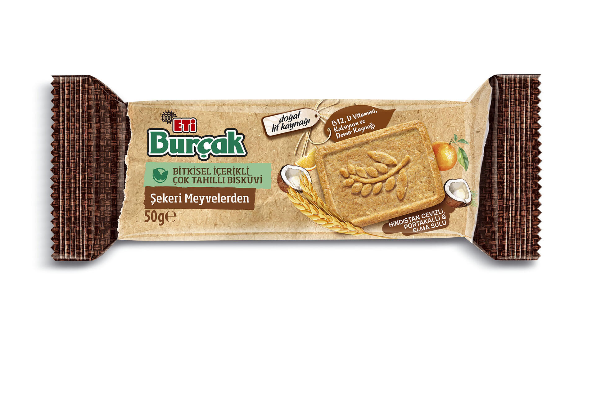 Eti Burçak Şekeri Meyvelerden 50 G