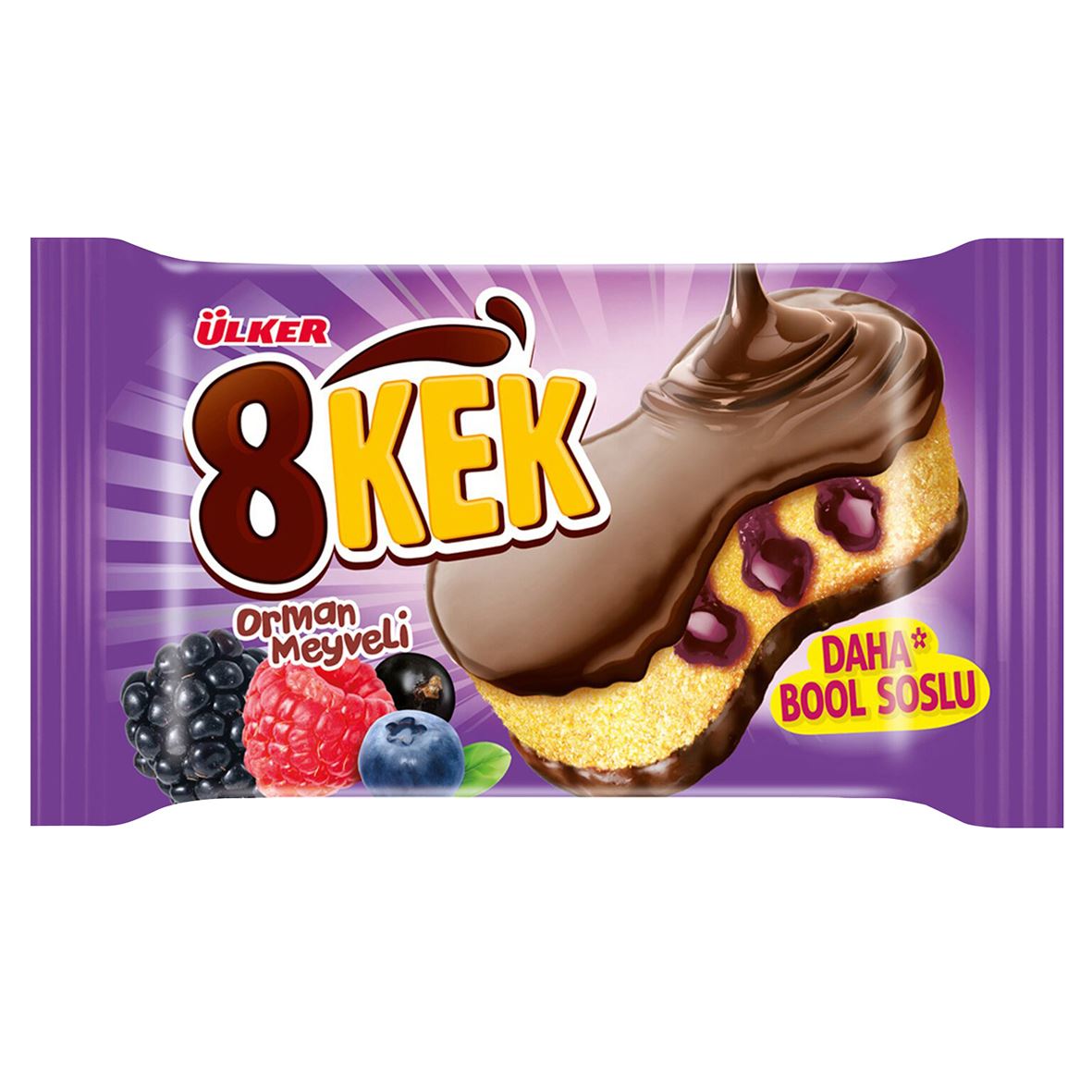 Ülker 8 Kek Orman Meyveli 55 G