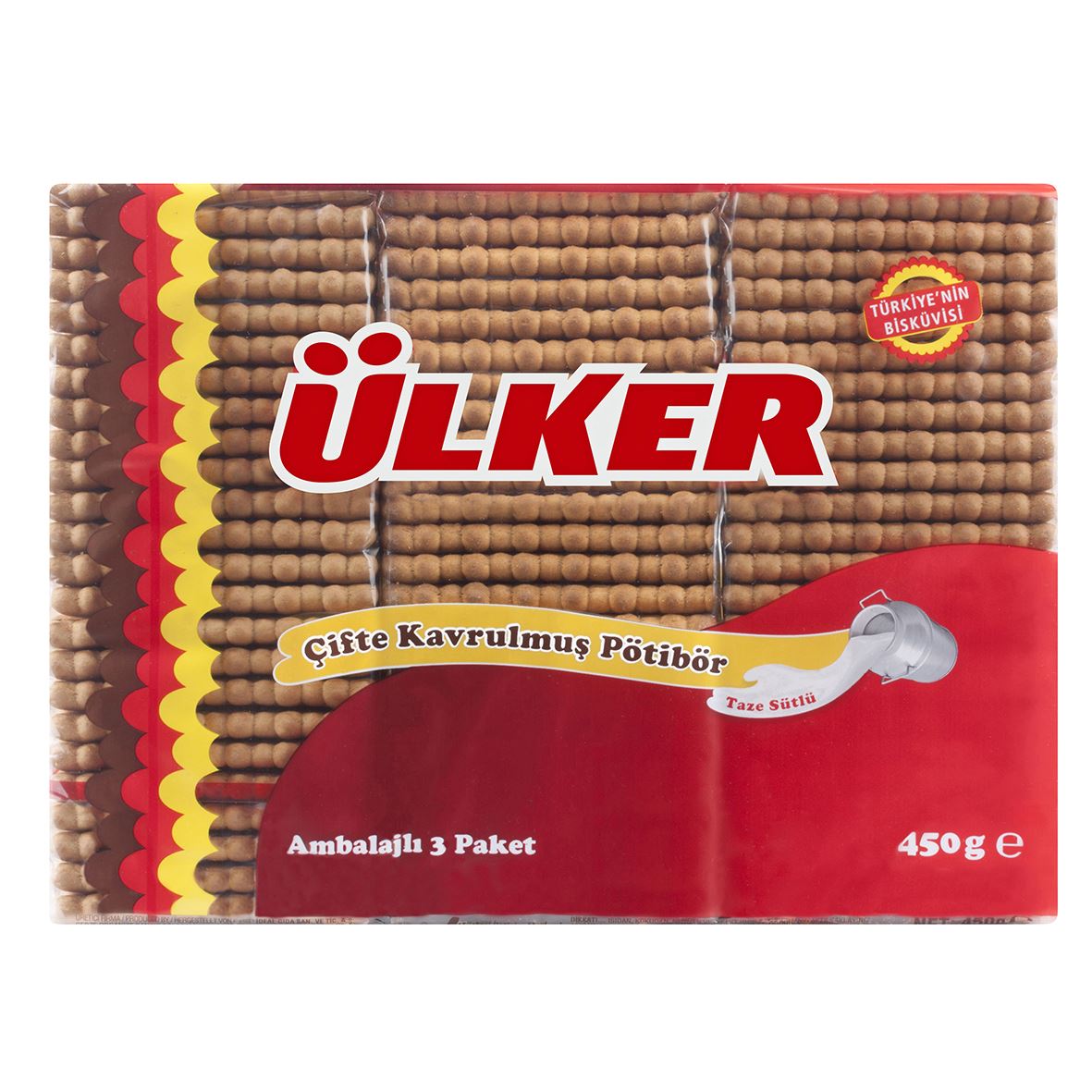 Ülker Pötibör Çifte Kavrulmuş 450 G