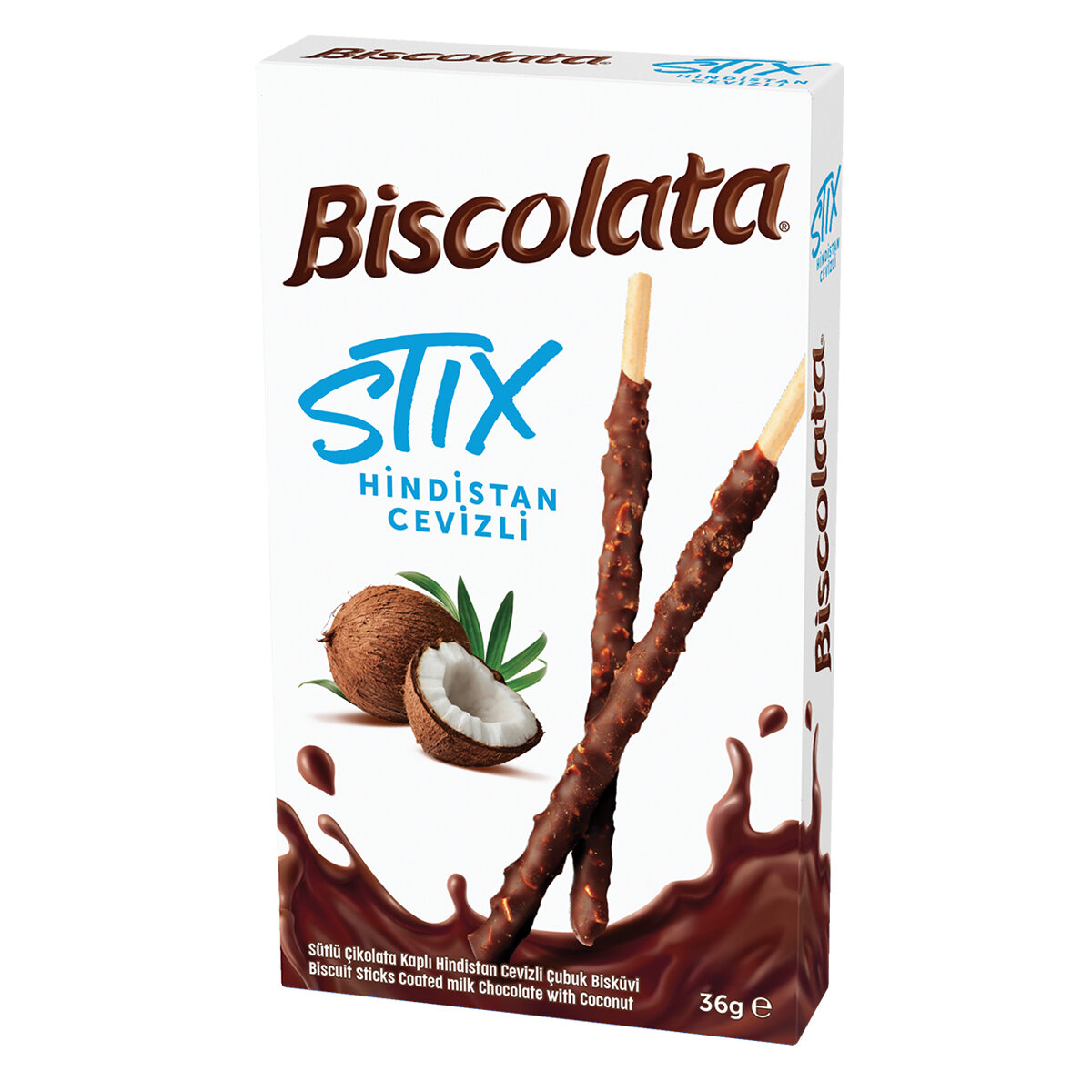 Biscolata Stix  Hındıstan Çevızlı 36Gr