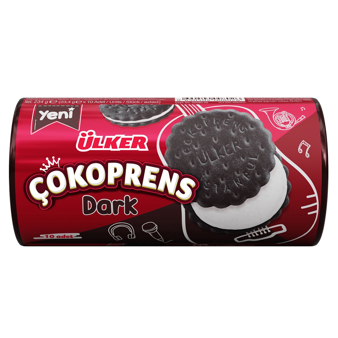 Ülker Çokoprens Dark 234 G