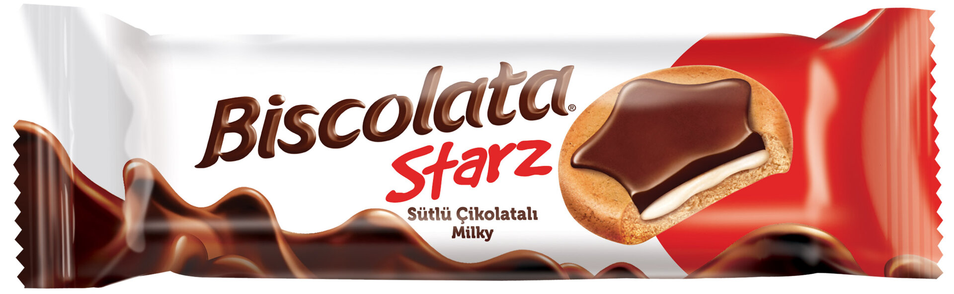 Bıscolata Starz Sütlü Çik Kaplamalı Bisküvi 82 G