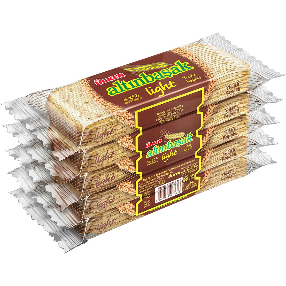 Ülker Altınbaşak Lıght Yulaflı 5'Li 230 G.