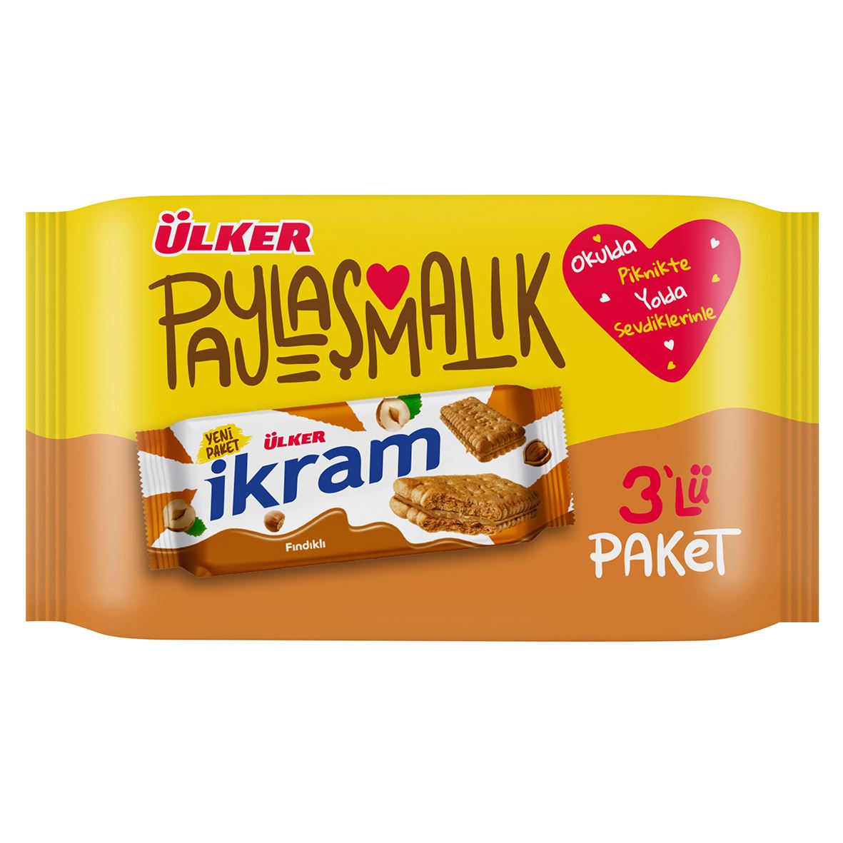 Ülker İkram Fındıklı 3*84 G