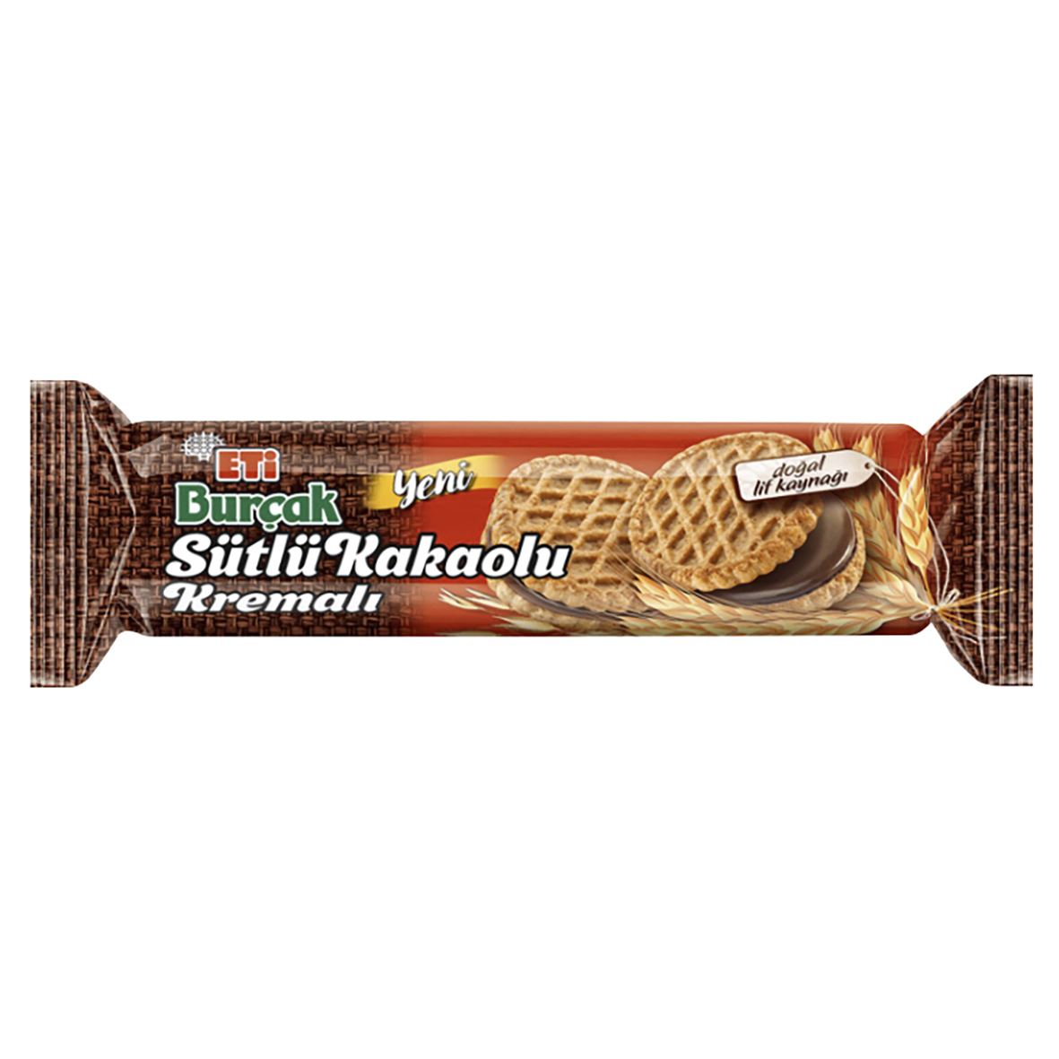 Eti Burçak Sütlü Kakaolu Krema.Yulaflı Biskv.100 G