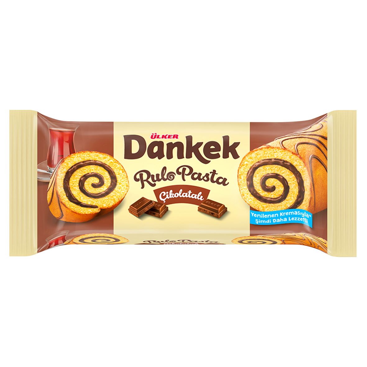 Ülker Dankek Çikolatalı Rulo Pasta 235G