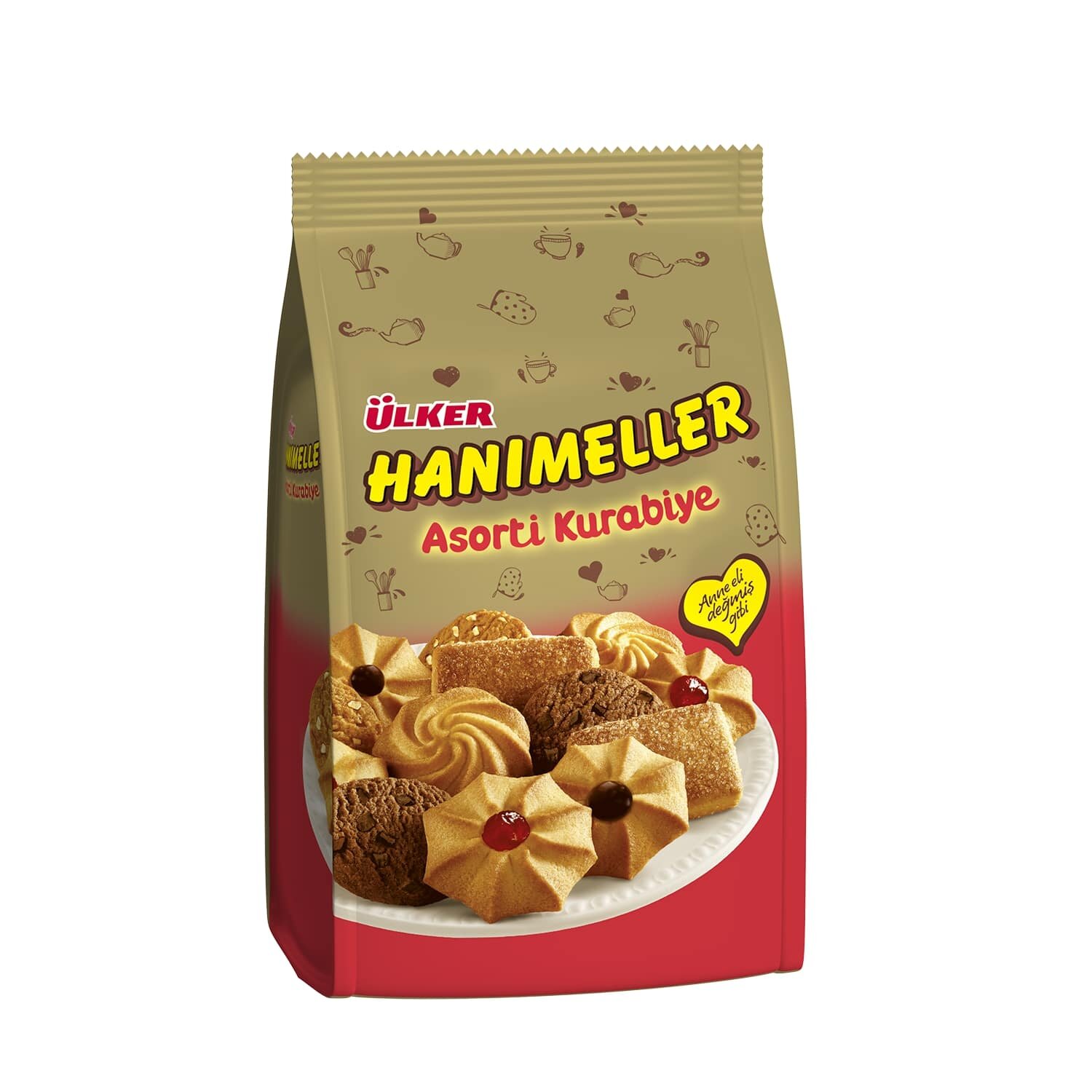 Ülker Hanımeller Asorti Karışk Tatlı Kurabiye 150G