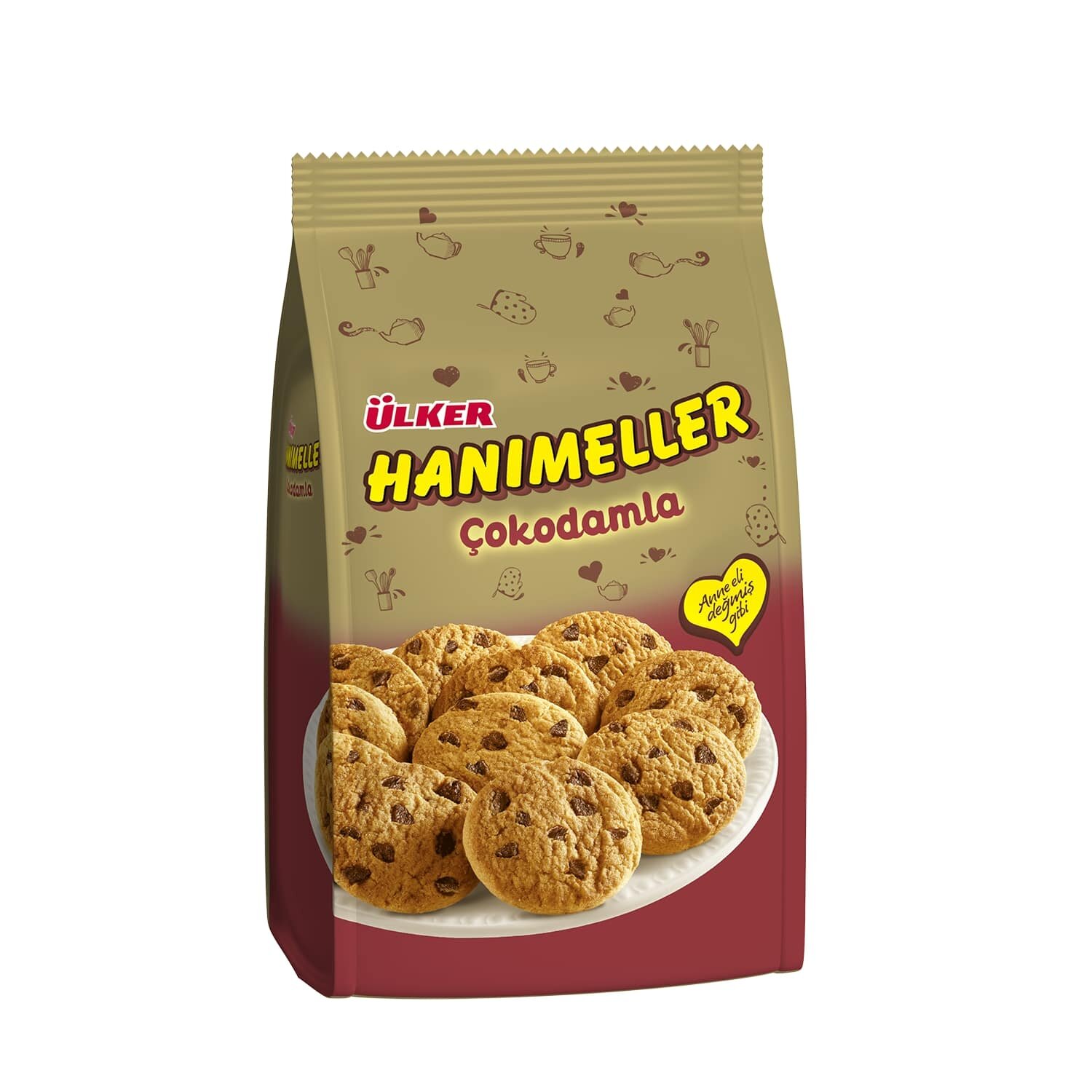 Ülker Hanımeller Çokodamla Kakaolu Damla Bisk 150G