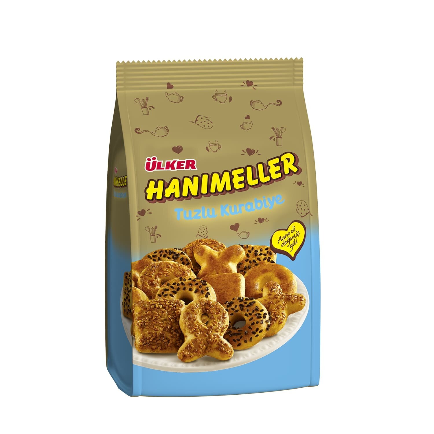 Ülker Hanımeller Karışık Tuzlu Kurabiye 150G