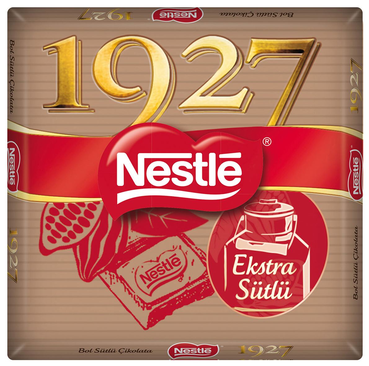 Nestle 1927 Bol Sütlü Kare Çikolata 60 G