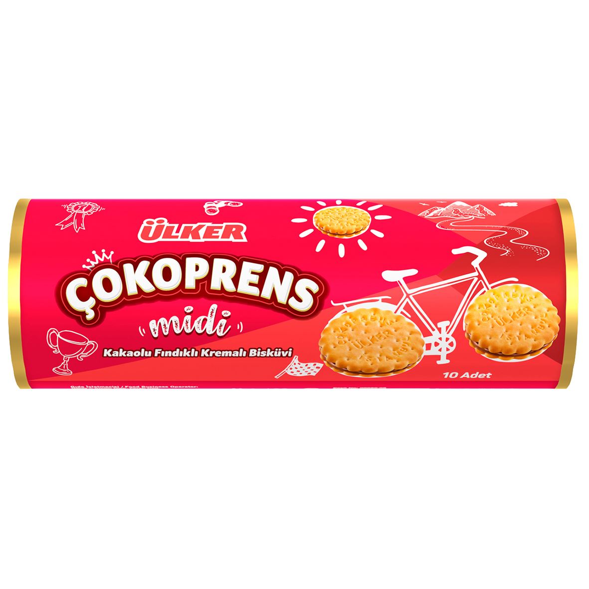 Ülker Çokoprens Bisküvi Midi 160 G