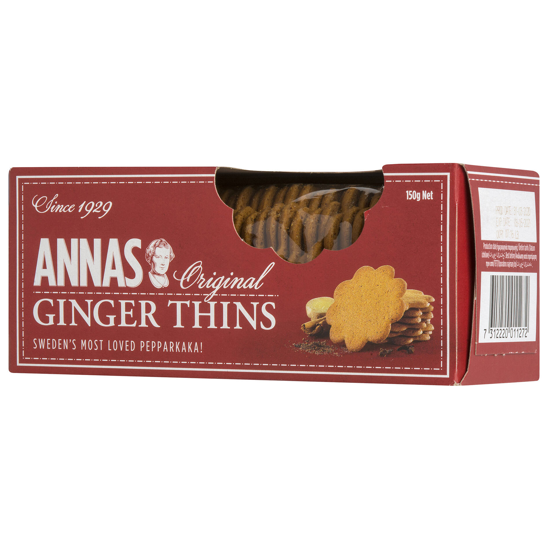 Anna's Zencefilli Bisküvi 150 G