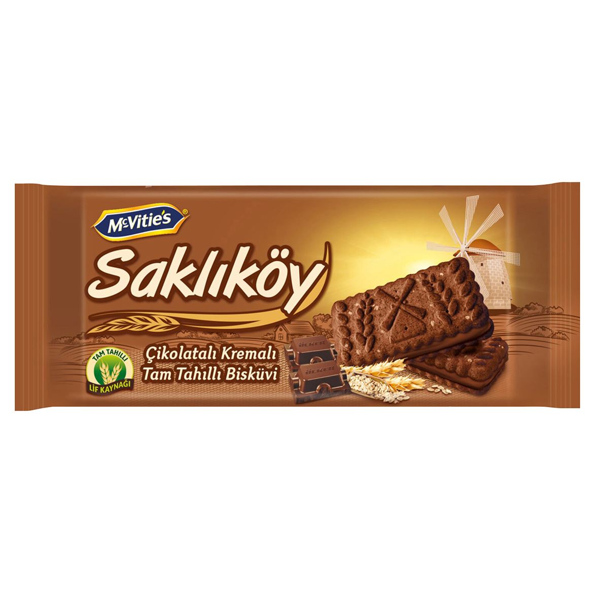 Saklıköy Çikolata Kremalı Bisküvi 87 G