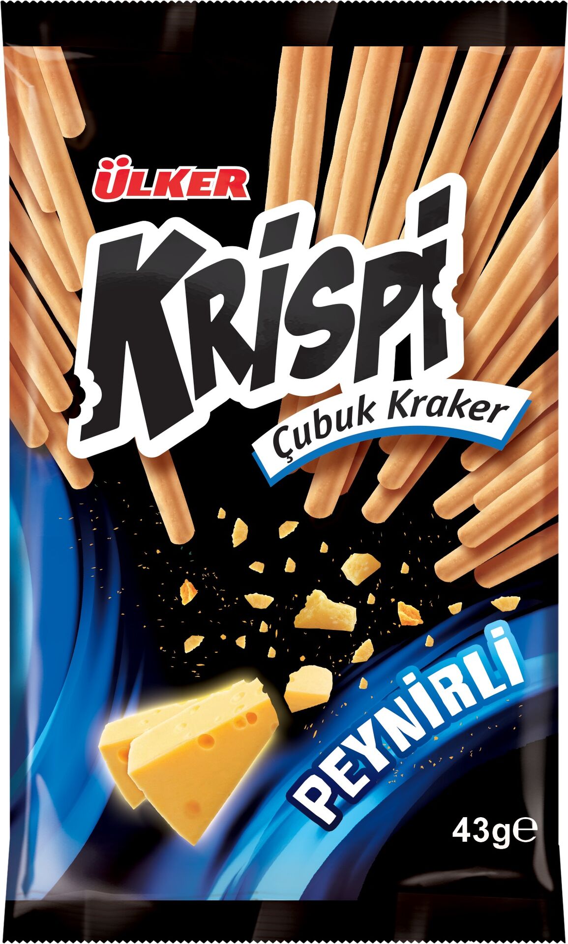 Ülker Krispi Peynirli Çubuk Kraker 43 G