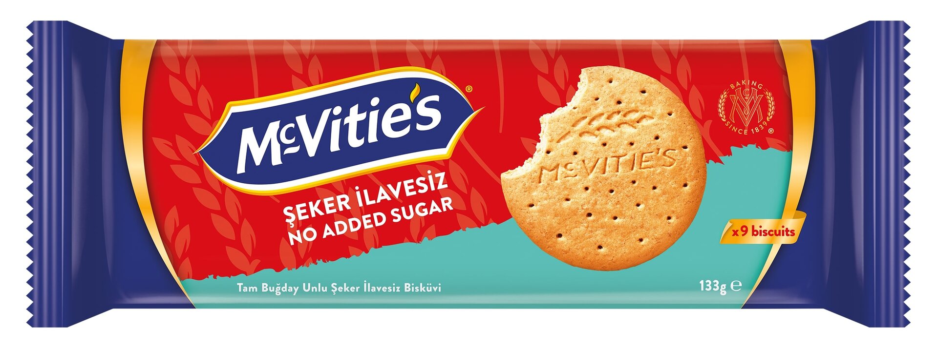 Mcvıtıes Dıgestıve Zero Sugar Orıgınal 133 G