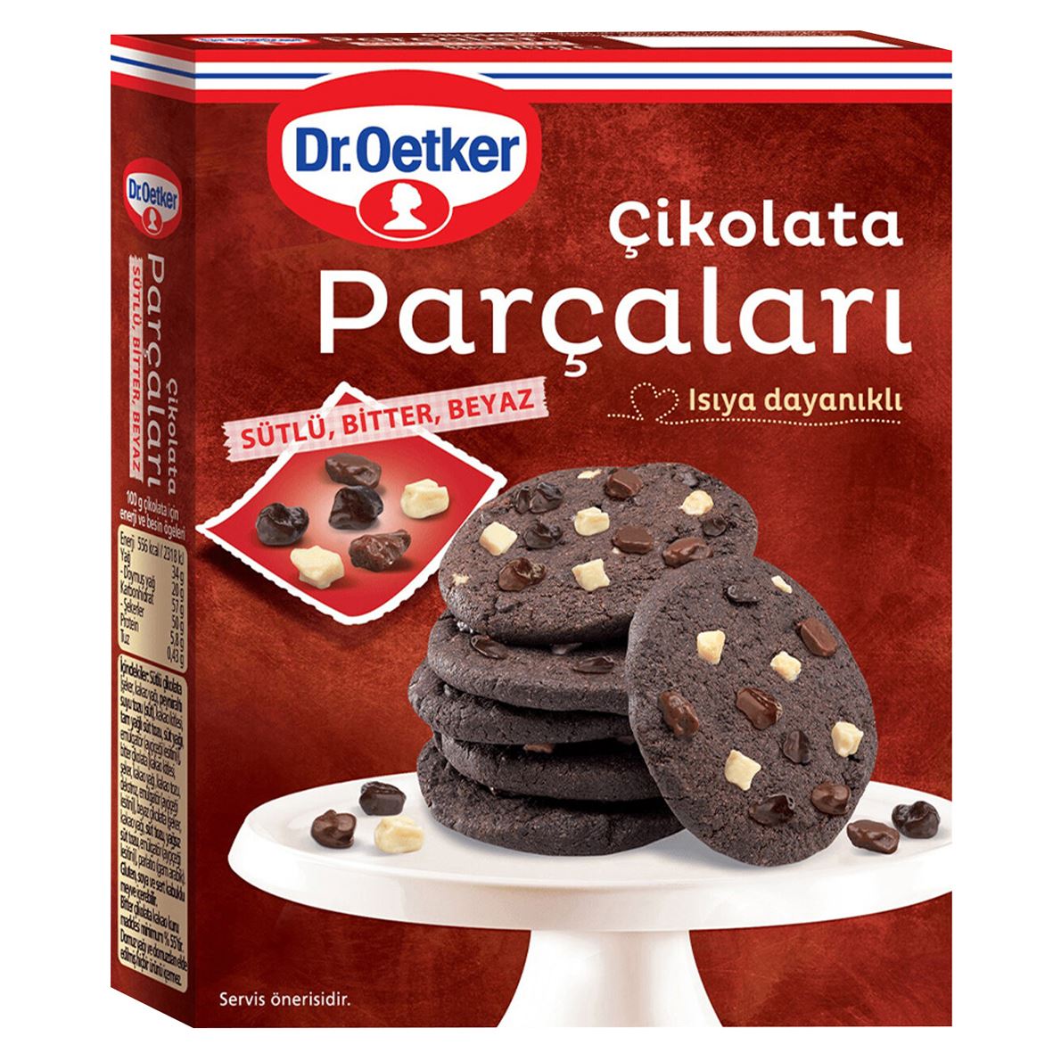 Dr.Oetker Sütlü Bitter Beyaz Çikolata Karışı. 70 G
