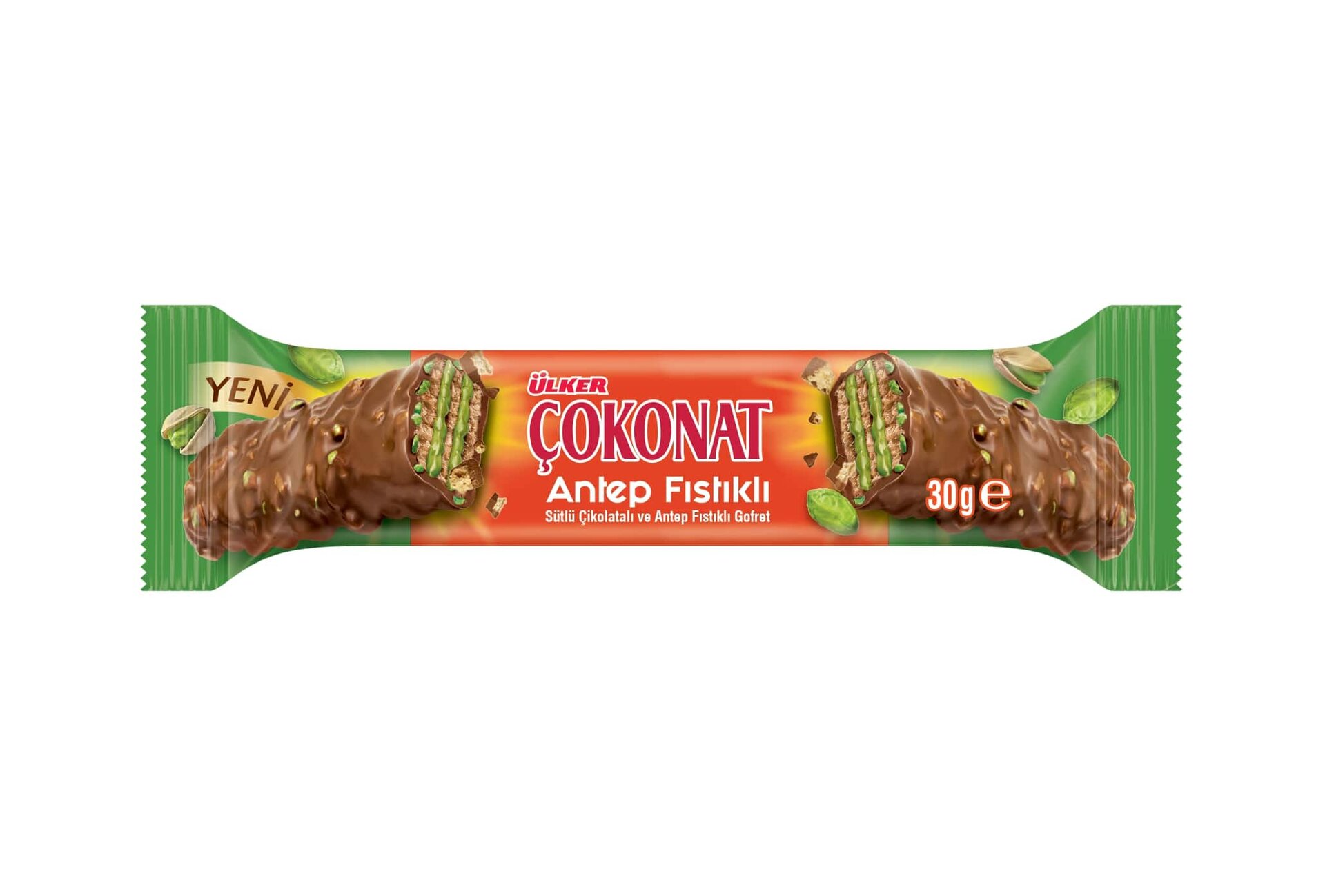 Ülker Çokonat Antep Fıstıklı 30 G