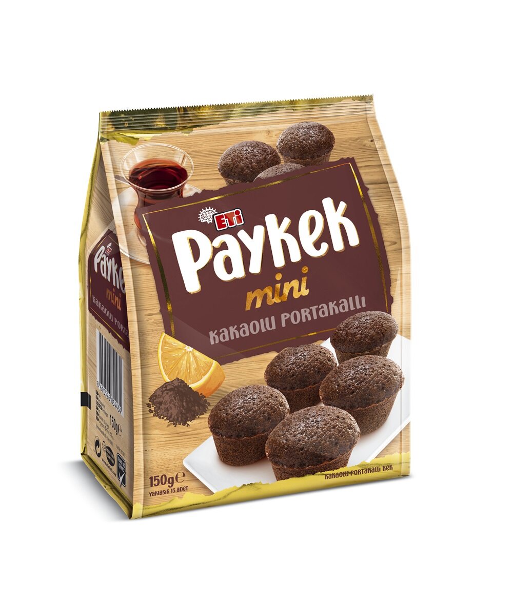 Eti Paykek Mini Kakaolu Portakal 150G