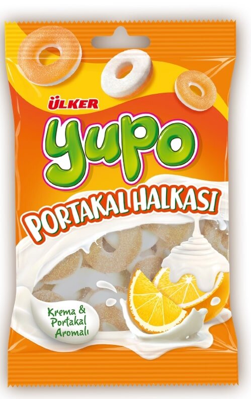 Ülker Yupo Jelly Portakal Halkası 70 G