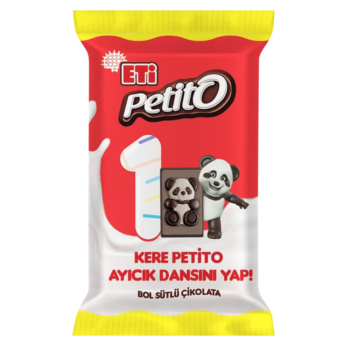 Eti Petito Beyaz&Bitter Desenli Sütlü Çik.13 G