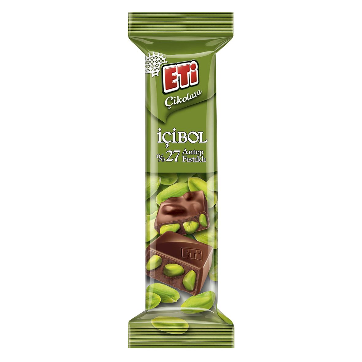 Eti İçibol Antep Fıstıklı Sütlü Çikolata 30 G