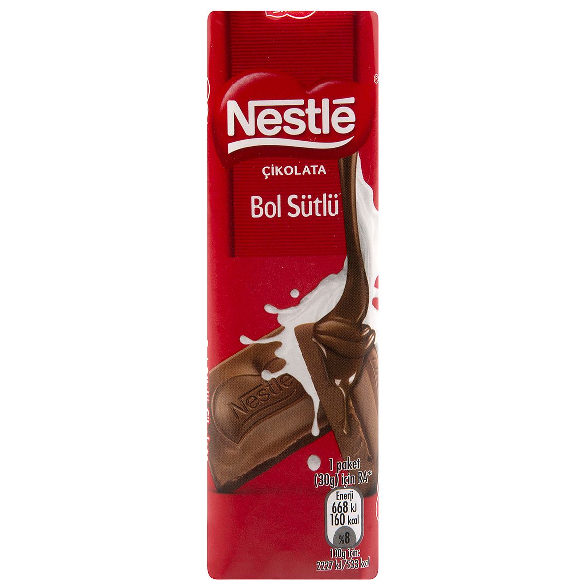 Nestle Bol Sütlü Çikolata Baton 30 G