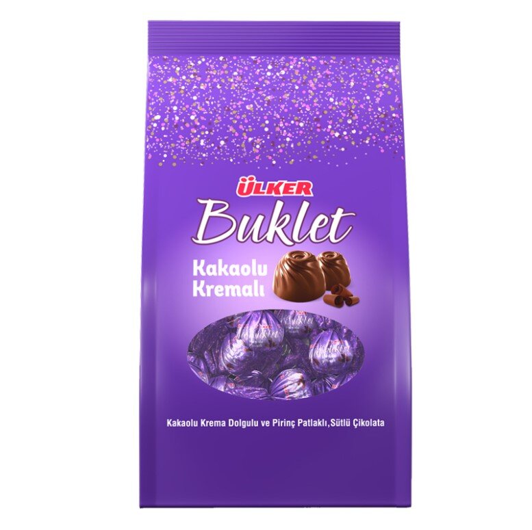 Ülker Buklet Kakao Krema.Pirnç.Patlaklı Çikolata