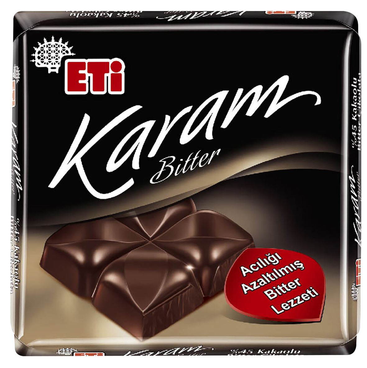 Eti Karam %45 Kakaolu Bitter Çikolata 60 G