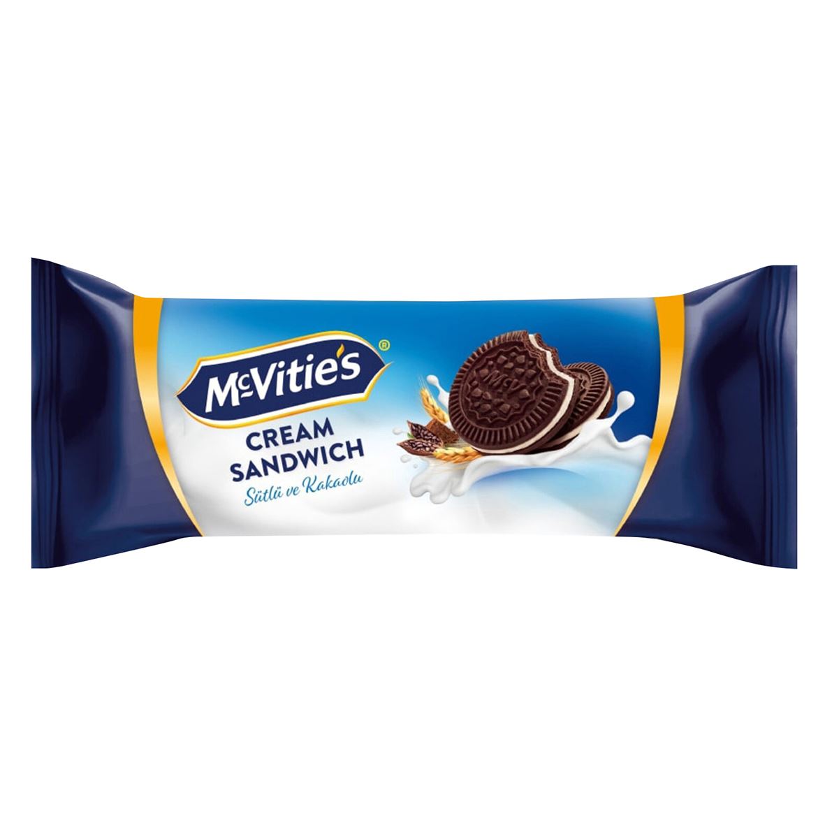 Mc Vıtıes Sütlü Kakaolu Kremalı Bisküvi 90G