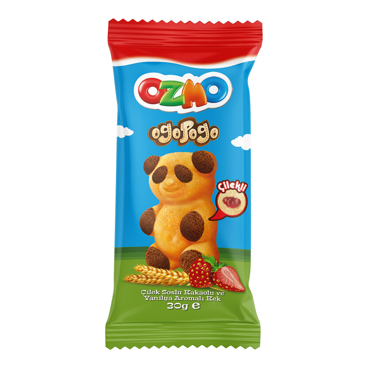 Ozmo Ogopogo Çilekli Kek  30 G
