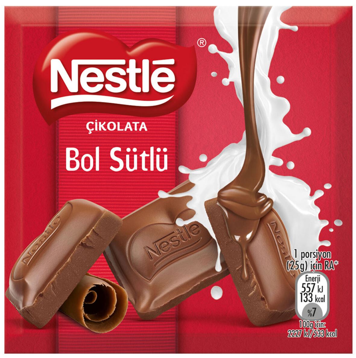 Nestle Classıc Sütlü Kare Çikolata 60 G
