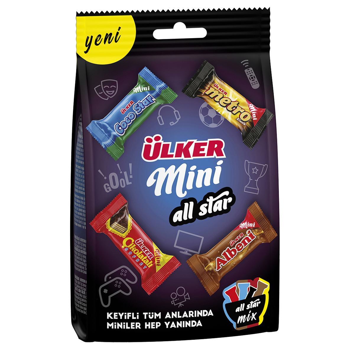Ülker İkramlk Mini All Star Karma Paket 91 G