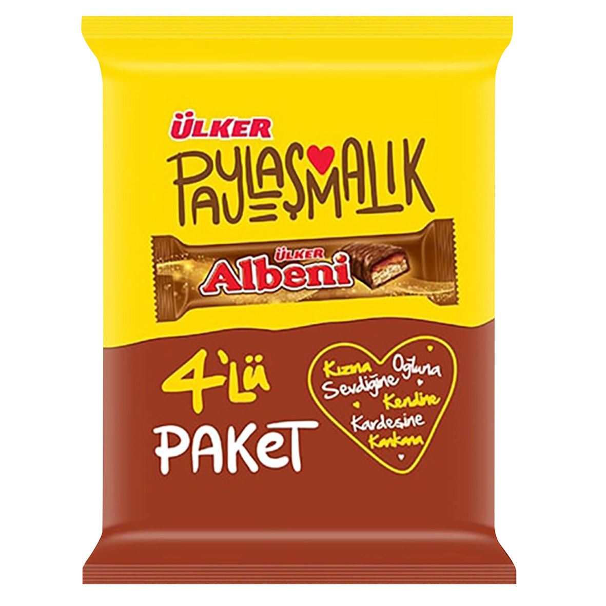 Ülker Albeni 4Lü Paket 160G