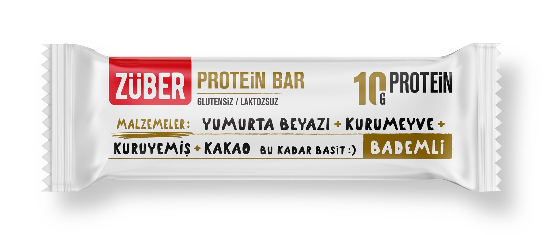 Züber Bademli Glutensiz Protein Bar 40 G