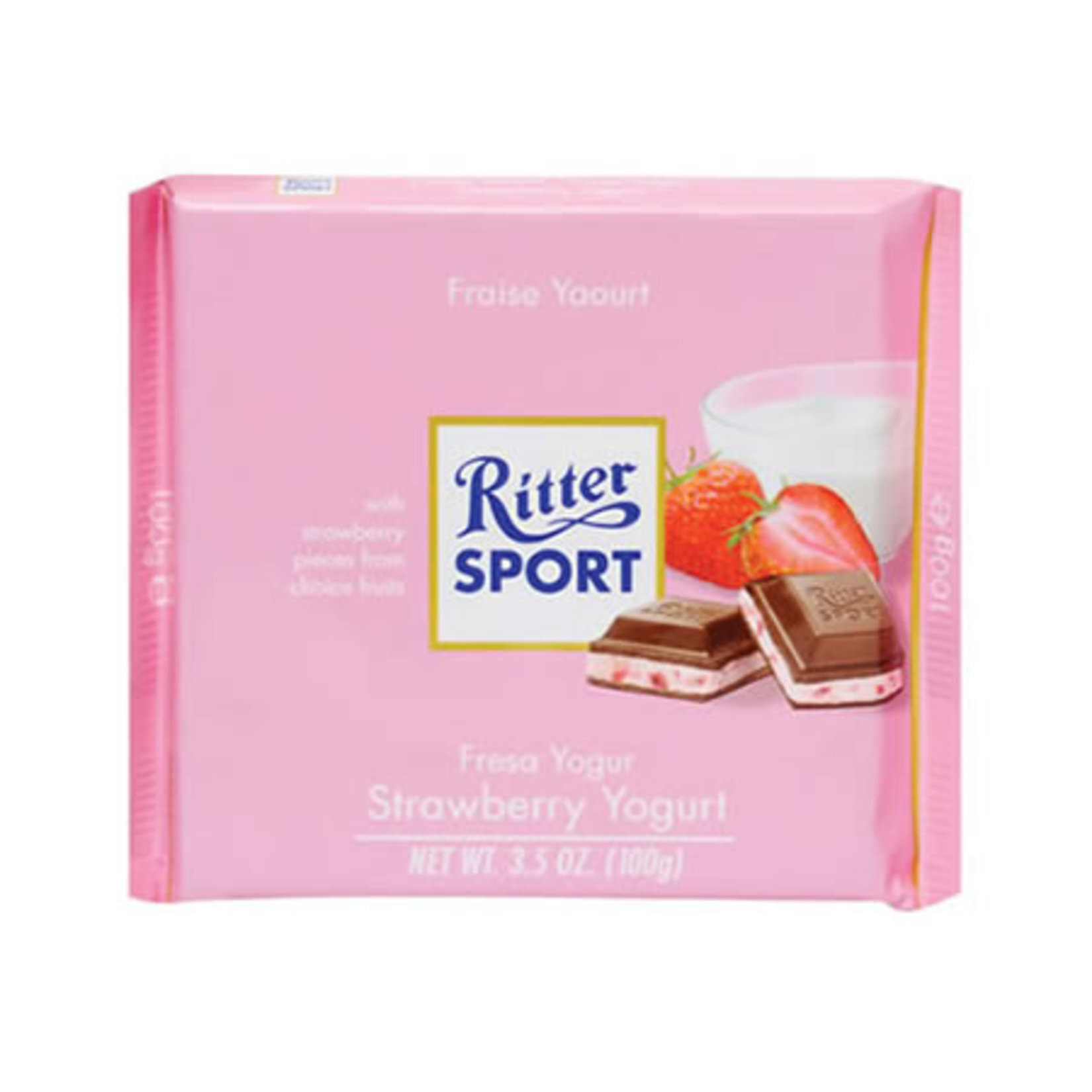 Rıtter Sport Çilekli Yoğurtlu Çikolata 100 G