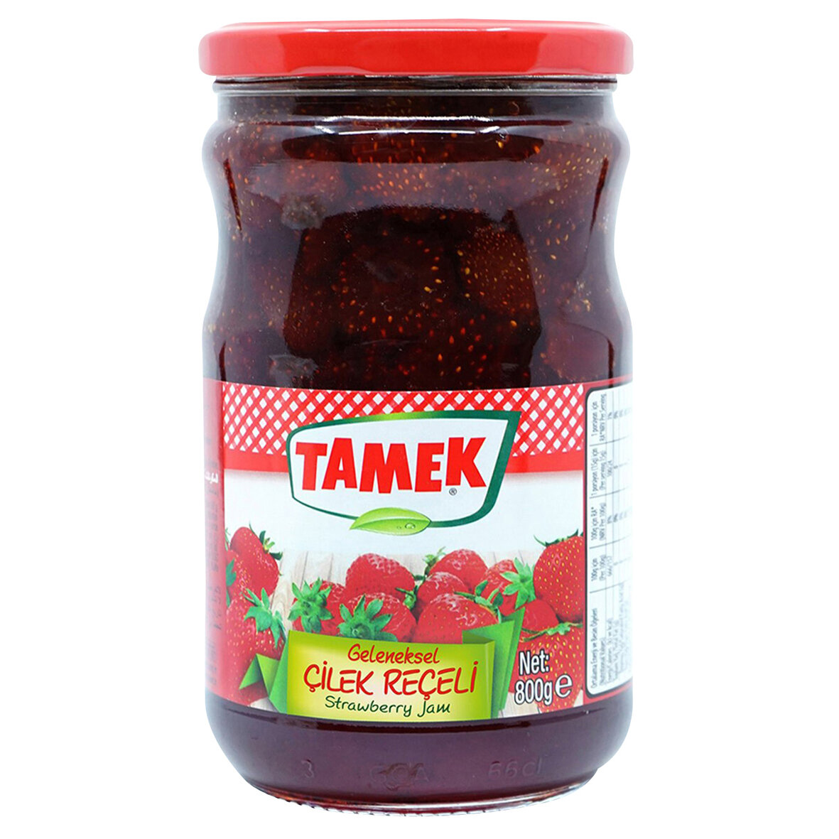 Tamek Çilek Reçeli 800 G