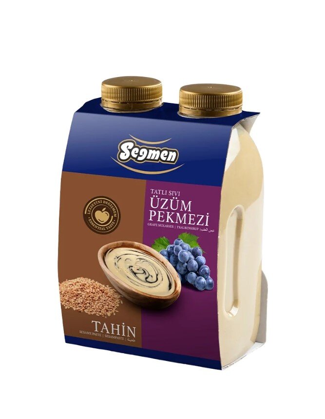 Seğmen Tahin 550 G Pet - Pekmez 700 G Pet (İkili)