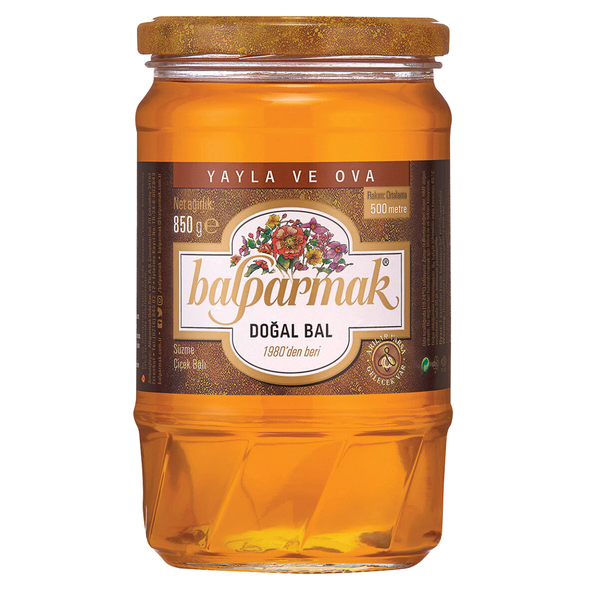 Balparmak Yayla Ve Ova Çiçek Balı 850 G