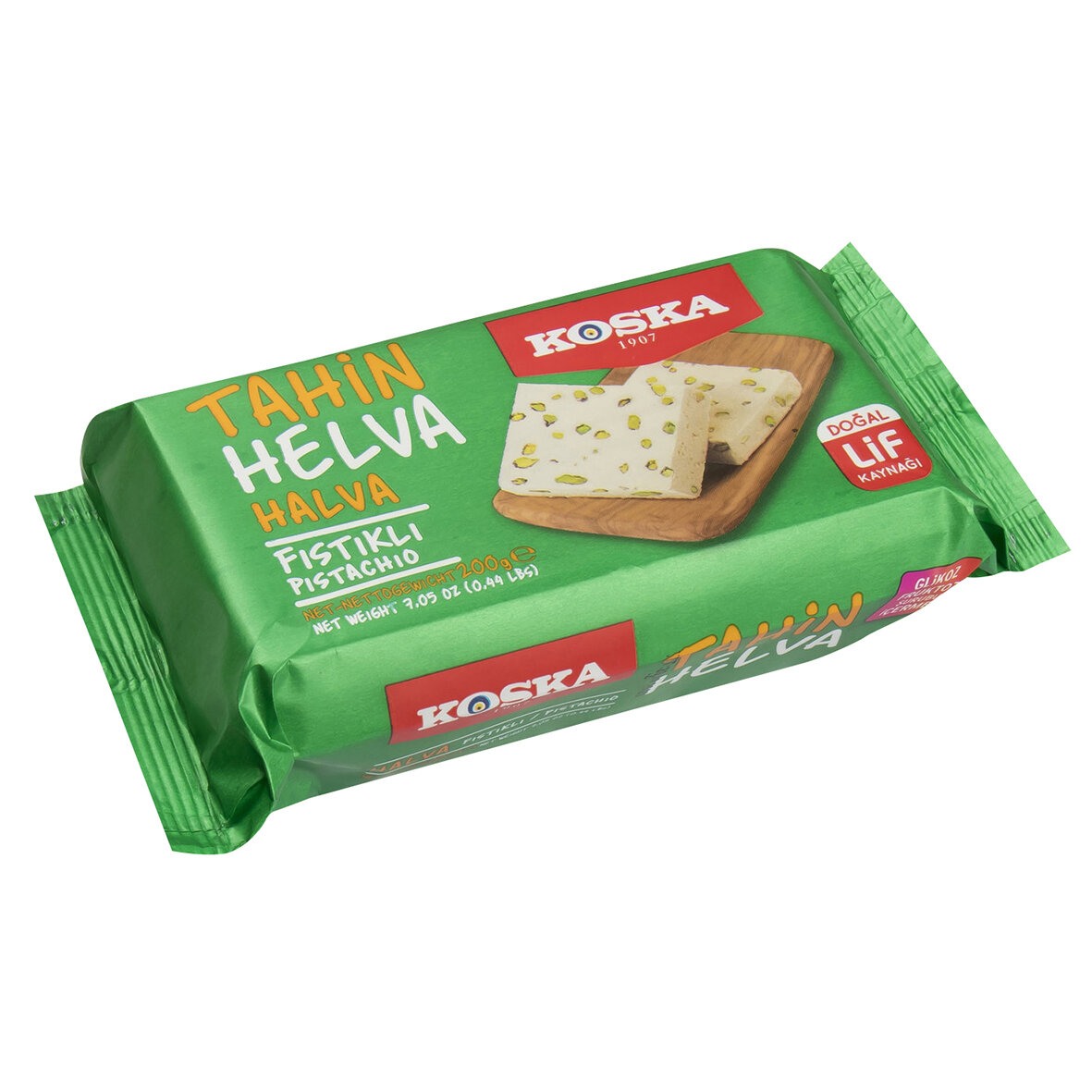 Koska Fıstıklı Helva Paket 200 G