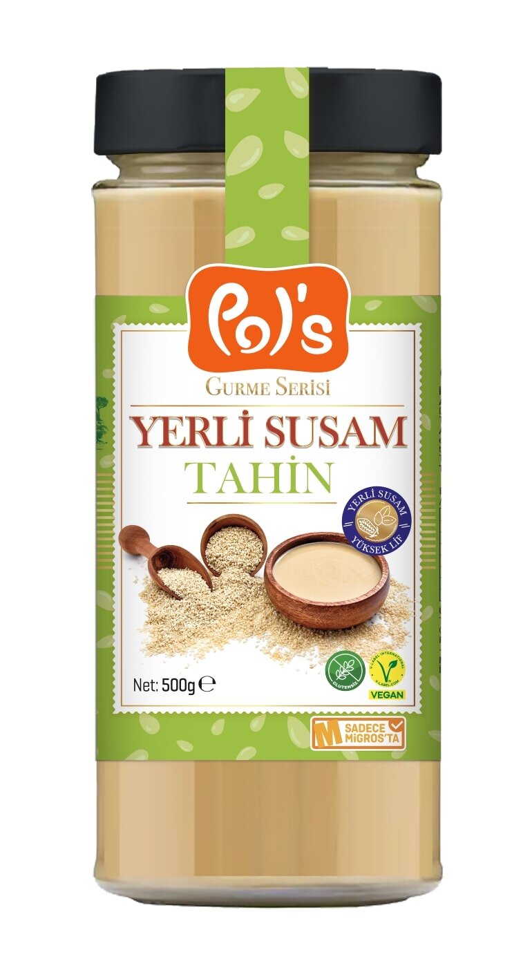 Pol's Gurme Yerli Susam Tahin 500 G