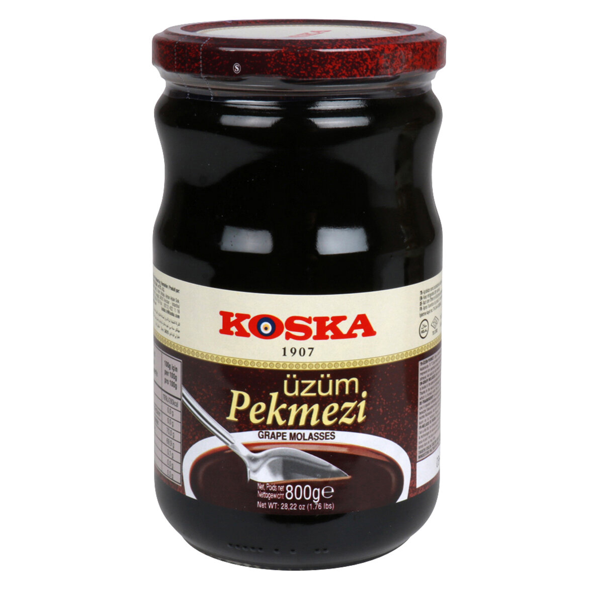 Koska Pekmez Cam Kavanoz 800 G