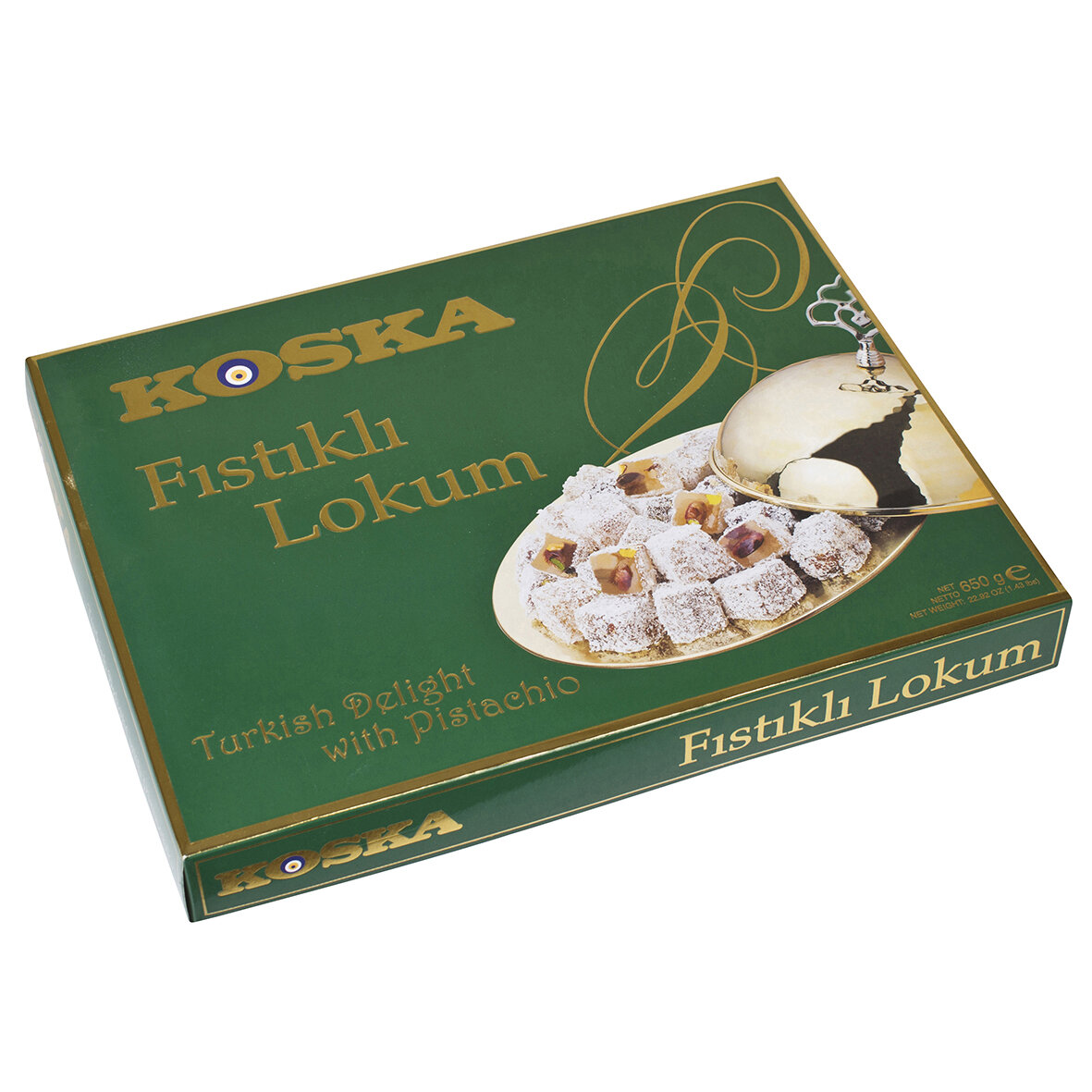Koska  A.Fıstıklı Lokum Lüks Kutu 650 G