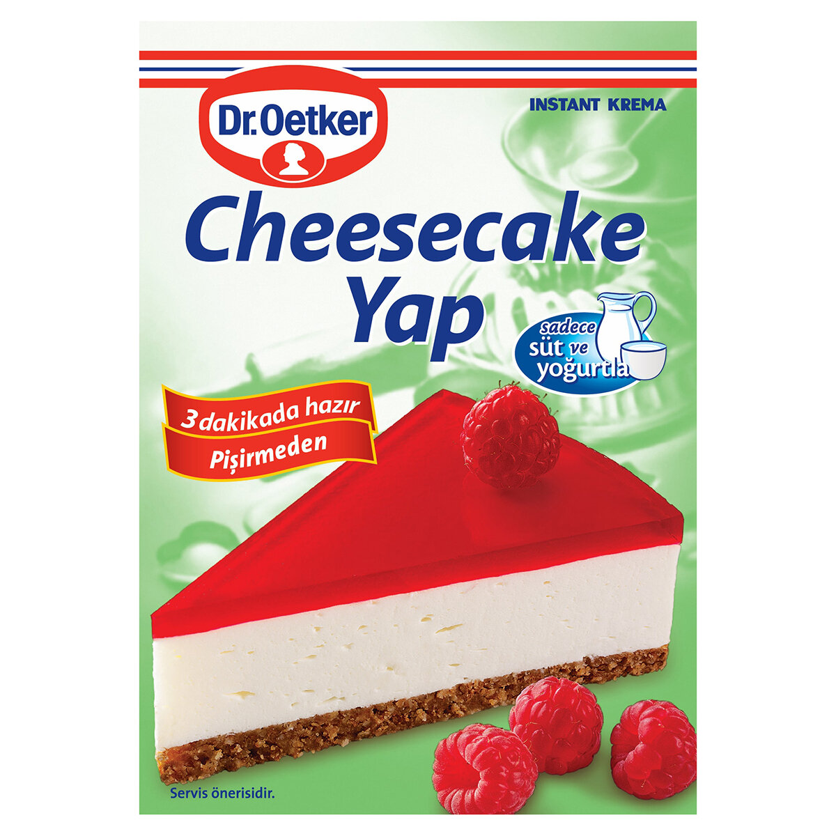 Dr.Oetker Cheesecake Yap Toz Karışım 222 G