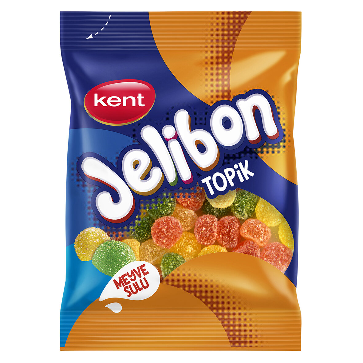 Jelibon Topik Meyve Sulu Şeker 80 G