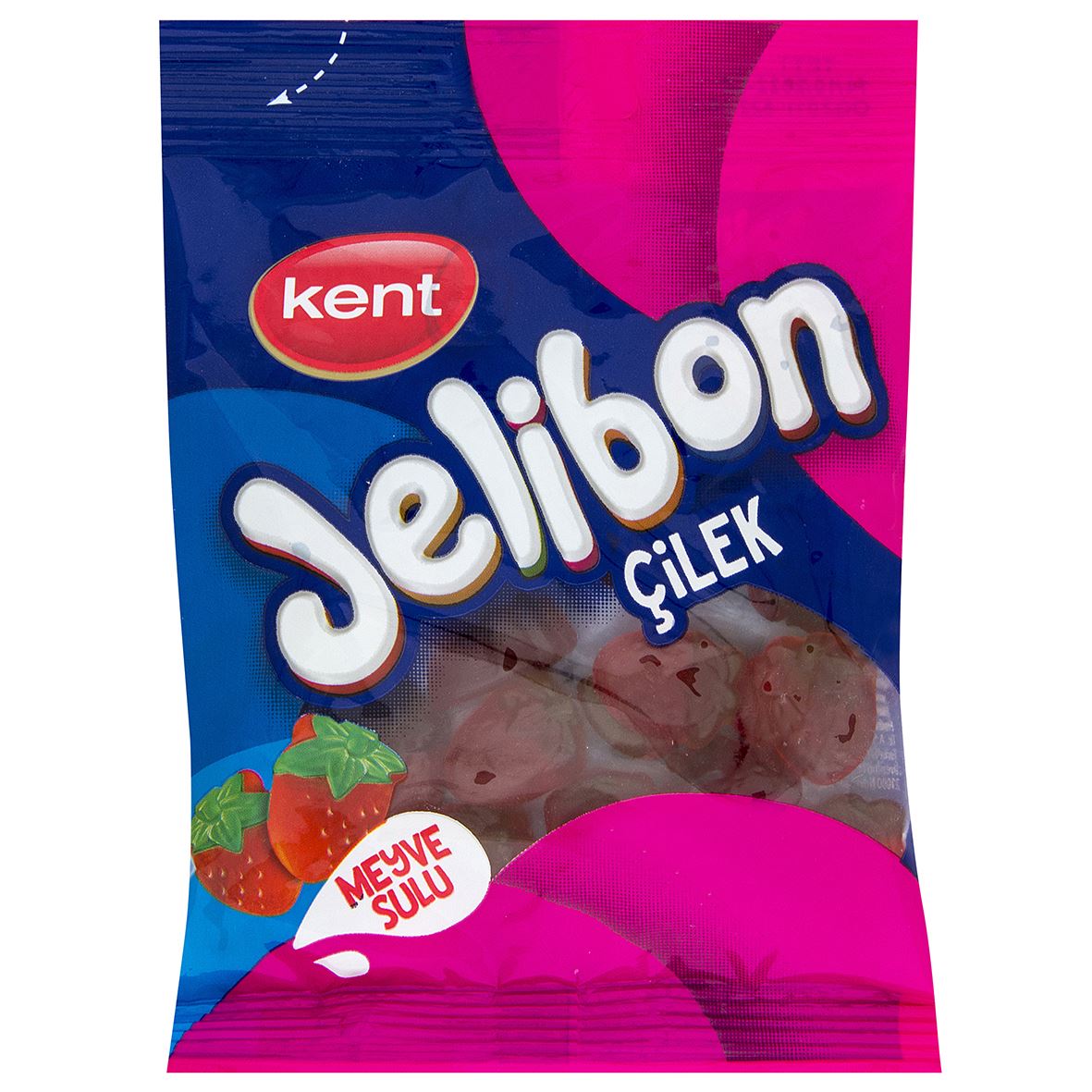 Kent Jelibon Çilek 80 G